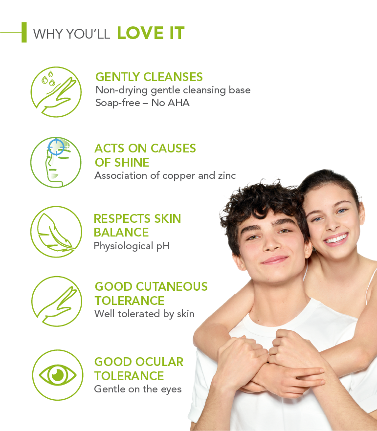 biodema sebium gel moussant facewash